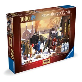 Ravensburger Last Train Home 1000 piece Jigsaw Puzzle for Adults and Kids Age 12 and Up
