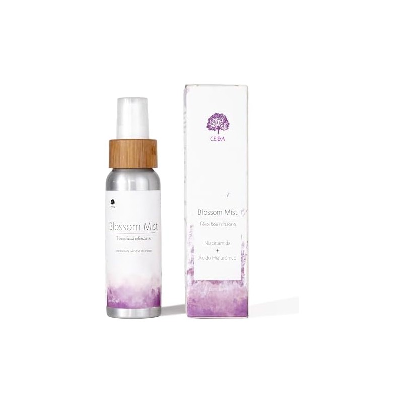 Tónico facial Blossom Mist: con Niacinamida y Ácido Hialurónico