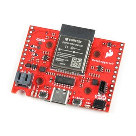 SparkFun DataLogger IoT, ESP32-WROOM-32E Module, MAX17048 LiPo Fuel Gauge, Dimensions: 1.66in. x 2.00in.