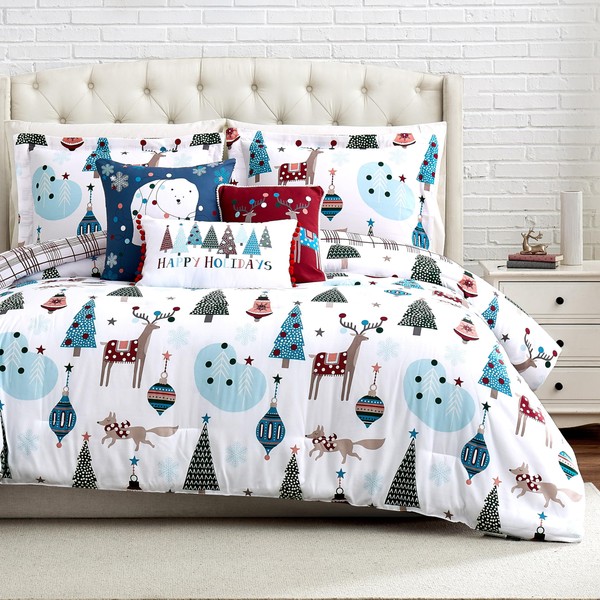 Southshore Fine Living, Inc. King/Cal King Size Christmas Comforter Set