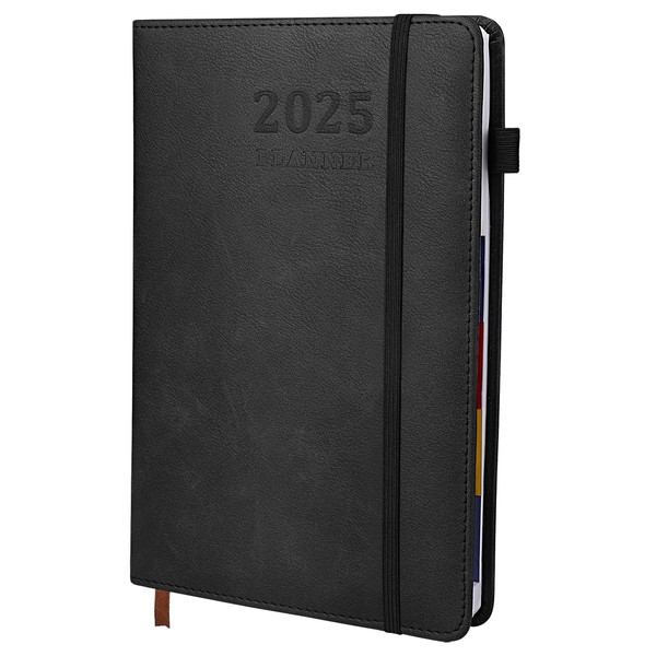 Calendar 2025 Weekly Planner A5, 21 x 14.8 cm, 12