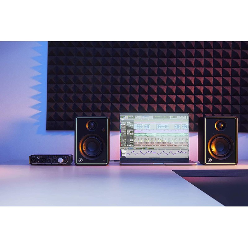 Mackie CR-X Series, 3.5-Inch Multimedia Monitors with Professional Studio-Quality Sound