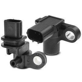 A-Premium 2-PC Engine Camshaft Crankshaft Position Sensor Compatible with Honda Civic 2001-2005 & Acura EL 2004-2005, 1.7L, Replace# 37840RJH006