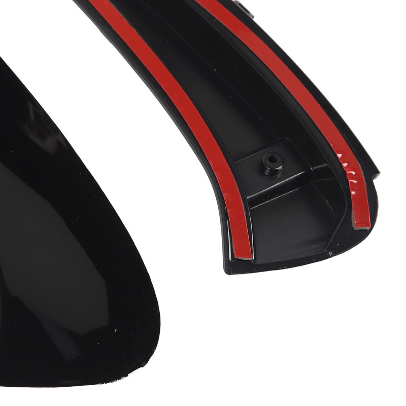 Pair of Rear Bumper Side Vent Spoiler Trim Left Right