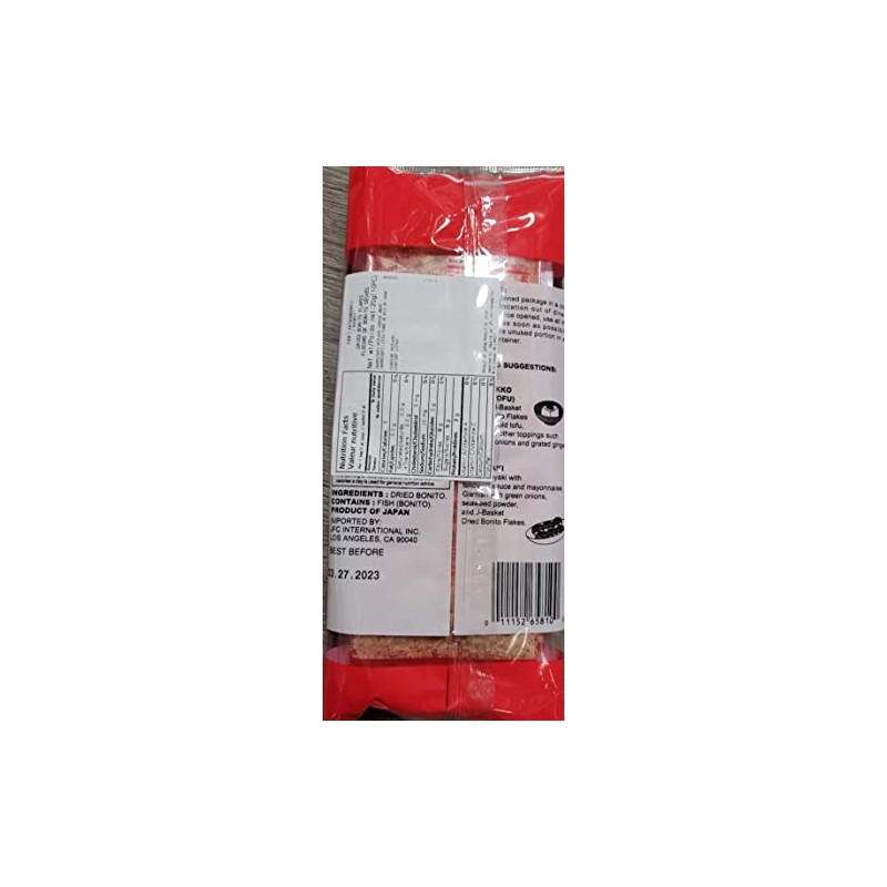J-BASKET Katsuo Bushi Soft Dried Bonito Flakes 10ct
