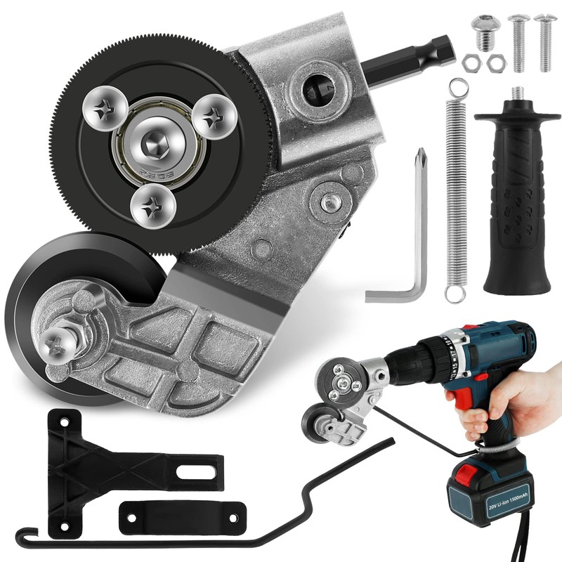 Electric Drill Plate Cutter Wear Resistant Metal Sheet Cutter Precise