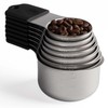 Magnetic Measuring Cups Set Stainless Steel Heavy Duty Metal Measuring