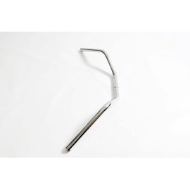 HIGH BIKE RIDING POSITION EXTRA WIDE, EXTRA RISE, EXTRA COMFORT, NORTH ROAD DUTCH TYPE BIKE HANDLEBAR, 670mm WIDE, 100mm RISE