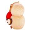 Kuhnert Wooden Mini Owl with Easter Egg