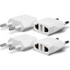 MHKBD 4 Unidades Adaptador de Enchufe para EE.UU., Adaptador de