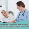 FOWSRHRG FOWSRHRG 2pcs Clear Eye Shield After Cataract Surgery, Breathable Eye cover for Sleeping after Surgery, Elastic Band Transparent Eye Patch for Eye Protector (Black+Coffe)