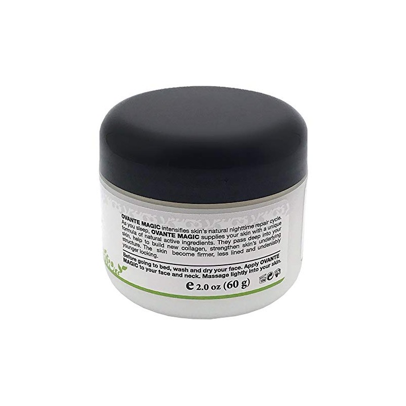 Ovante Magic Enhanced Moisturizing Night Cream For Demodex, Rosacea, Acne