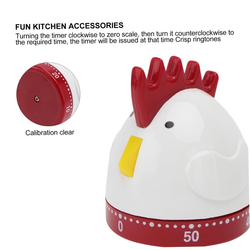 BIUDECO 1pc Timer Countdown Baking Reminder Easter Desktop Decoration Digital