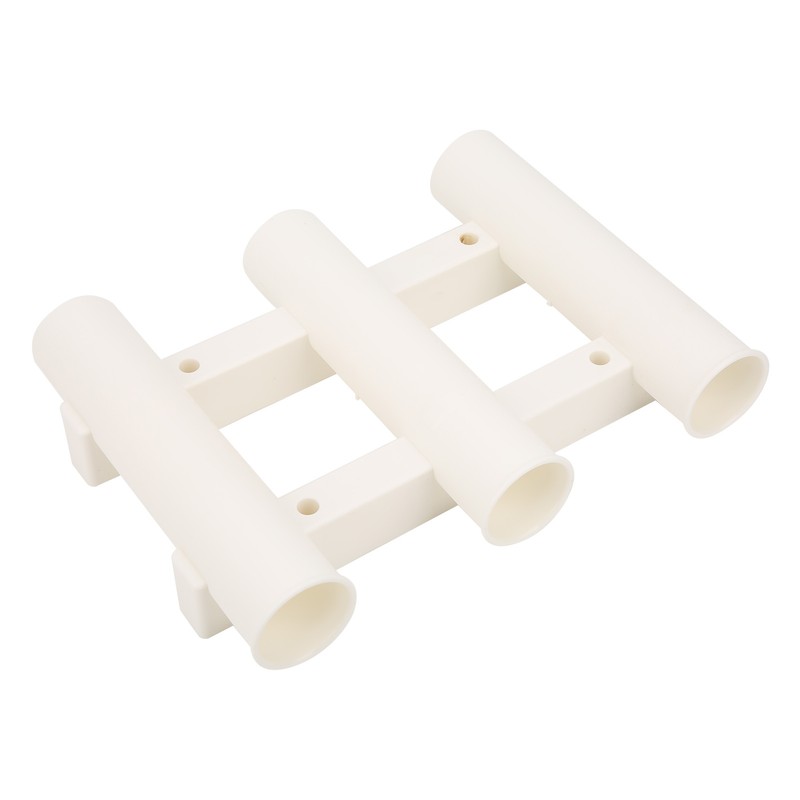 Rod Storage Holder Wall Side Mounted 3 Tube Fishing Pole