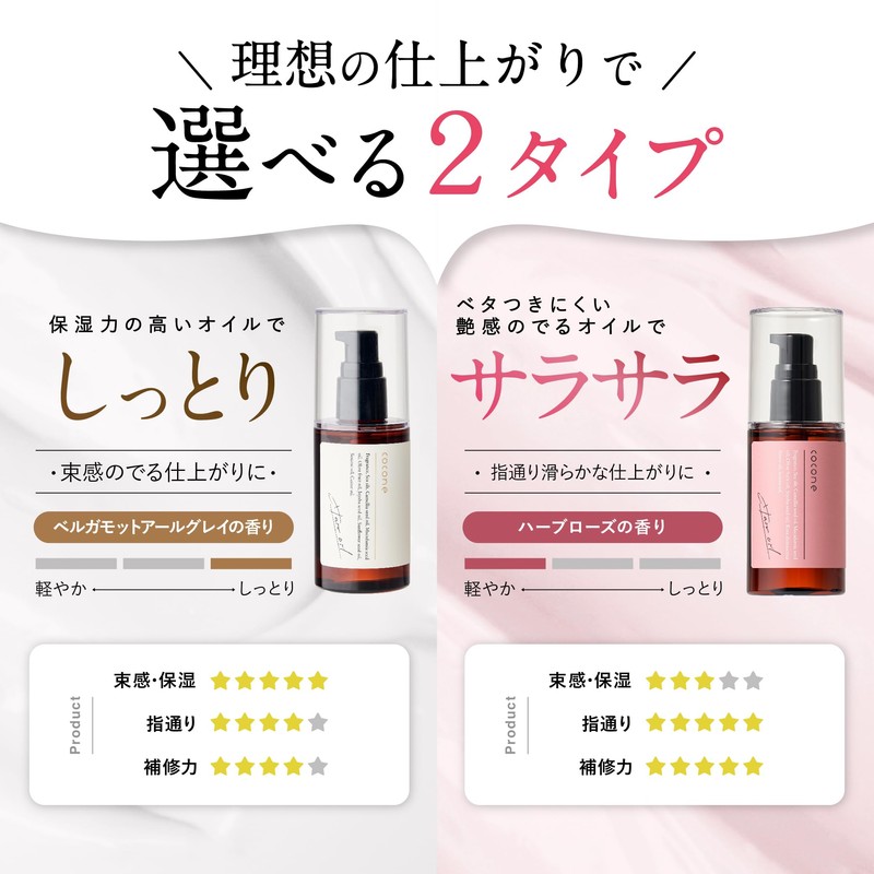 Hair Essence Oil cocone Cocone [Hair Oil Hair Care Organic