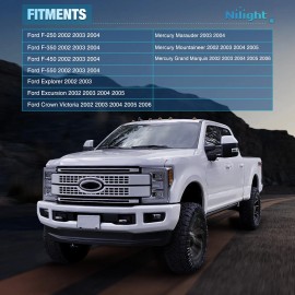 Nilight Power Master Window Switch for 2002-2004 Ford F250 F350 F450 F550