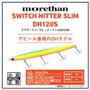 DAIWA Moissanite Switch Hitter Slim DH120S Plug Matte Lime Chart