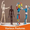 Falling in Art 12Inch Drawing Mannequin, Wooden Human Model for