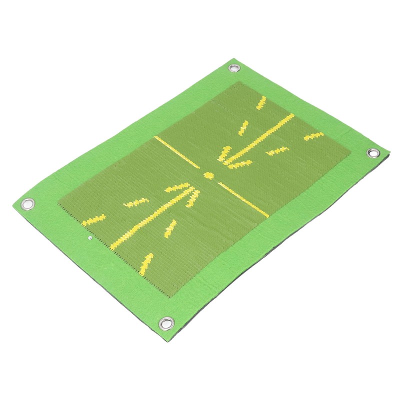 Hitting Practice Mat for Swing Detection Batting Path Visual Feedback