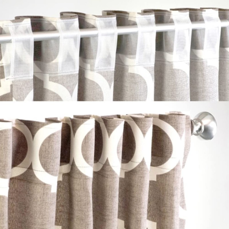 Hoonng Curtain Header Tape, Rod Loop, 5 Metres, Style A