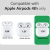 Loeoel for Airpods 4 Case Silicone, Cute Airpods 4th Generation