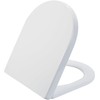 SADALAK Soft Close Quick Release Toilet Seat Elongated- Heavy Duty