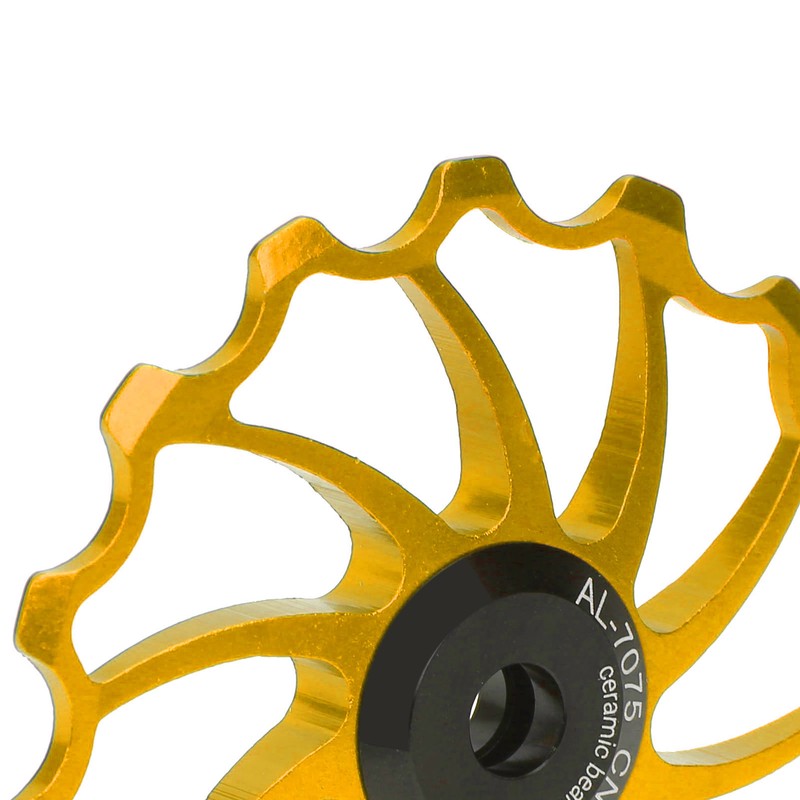 MEIJUN Rear Derailleur Guide Pulley Wheel 15T Ceramic Bearing for