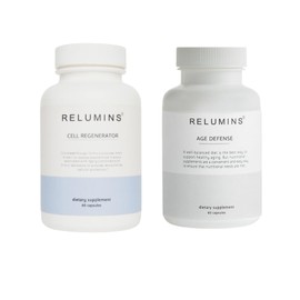 Relumins Cellular Renewal Duo – Advanced Cell Regenerator + Age Defense Complex for Anti-Aging, Energy & Metabolism Support