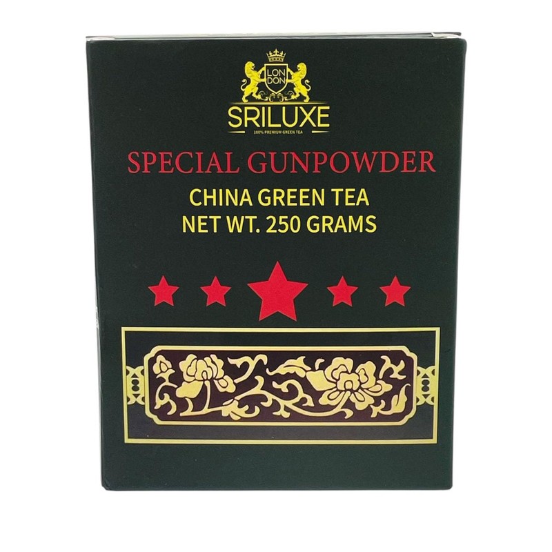SRILUXE - Loose Leaf Special Gunpowder Green Tea | Full-bodied