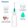 12PCS Glue Applicators Bottles,30ml Plastic Squeezable Dropper Bottles with Blunt