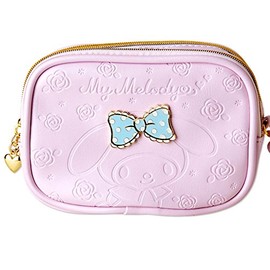 My Melody Mobile Double Pouch (Rose)