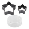 2Pcs Leather Cutting Die Star Shape Punch Cutter Craft Mould
