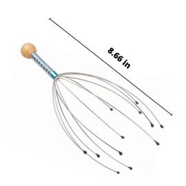 Grupo Gadmi 2 Pieces Scalp Head Massager Anti Stress Spider Shape Massage