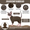 ROZKITCH Hairless Cat Clothes, Breathable Soft Cat Jumpers for Cats