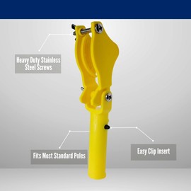 DPM Algae Gone Inground Swimming Pool Tablet Holder - Swimming Pool Stain Removers - Designed to Hold 3 Inch Pool Cleaning Tablets - (Chlorine Tablet Not Included) (4 Pack)