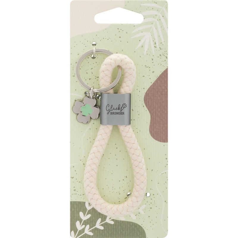 GRUSS & CO 48353 Key Ring Loop Motif Lucky Charm