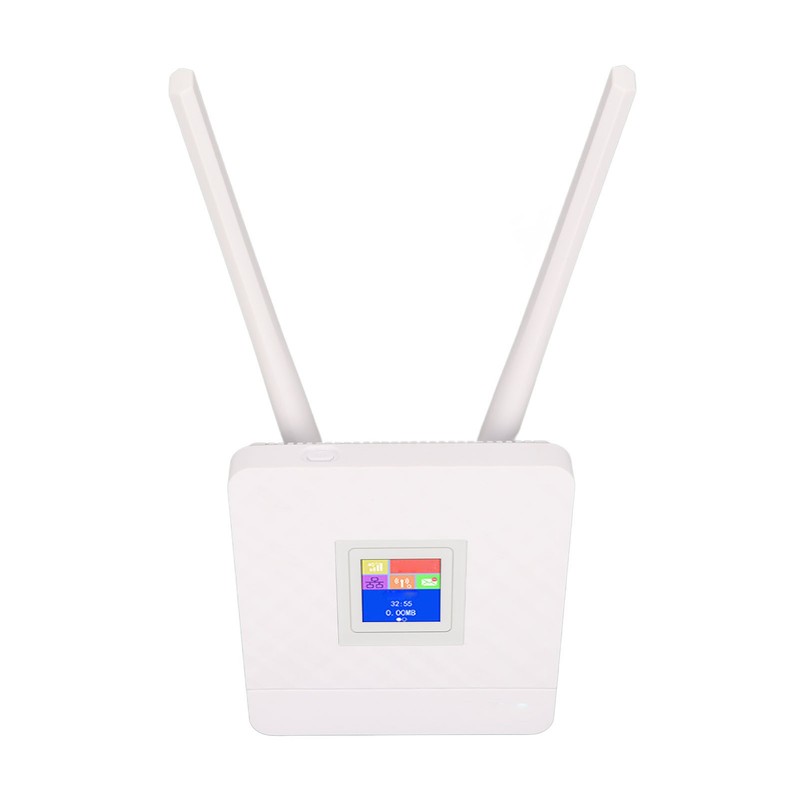 4G LTE CPE WiFi Router 3 Network Interfaces Improved Signal