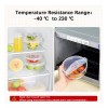SANBREVE Tapas Reutilizables Herméticas De Silicona Flexible 12 Pzas