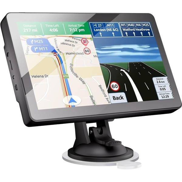 GPS Truck Navigation Devices for Car 2025 Europe Maps, 9