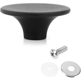Kjzeex Universal Stainless Steel Replacement Knob Handle,Dutch Oven Knob Bakelite Replacement Knob Pot Lid Handle Compatible, for Casserole Pots Dishes Saucepans