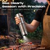 Electric Salt and Pepper Grinder Set, Rechargeable Automatic Salt and