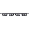 Westmark Baguette Baking Mould for 4 Baguettes or Hot Dog