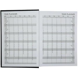 2025 Diary A4 | A5 | A6 Diary Week to View | Page A Day | Desk Diary | Hard Backed For Home And Office Use (A5 Week To View Blue)