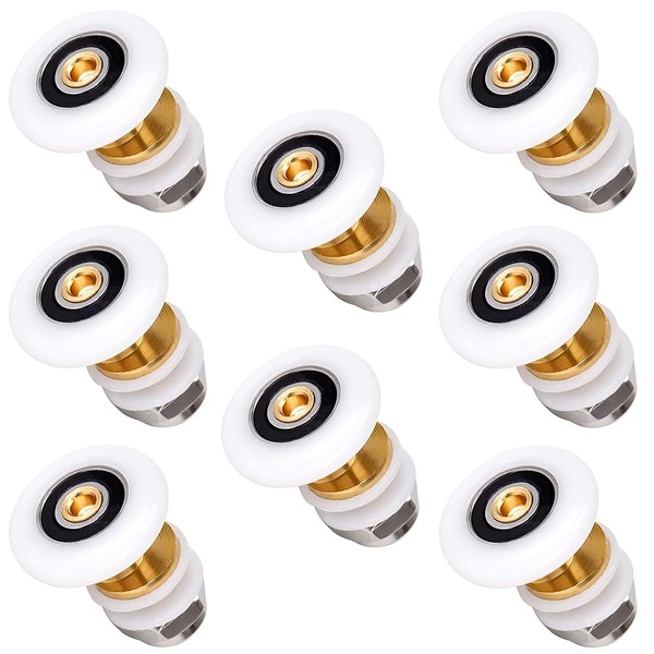Shower Door Rollers 25mm Sliding Shower Doors Wheels Replacement for
