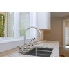 Pioneer 2DM201-BN Del Mar Two Handle Kitchen Faucet in Brushed