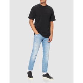 Urban Classics Men's Organic Tall Tee T Shirt, Black, XL UK