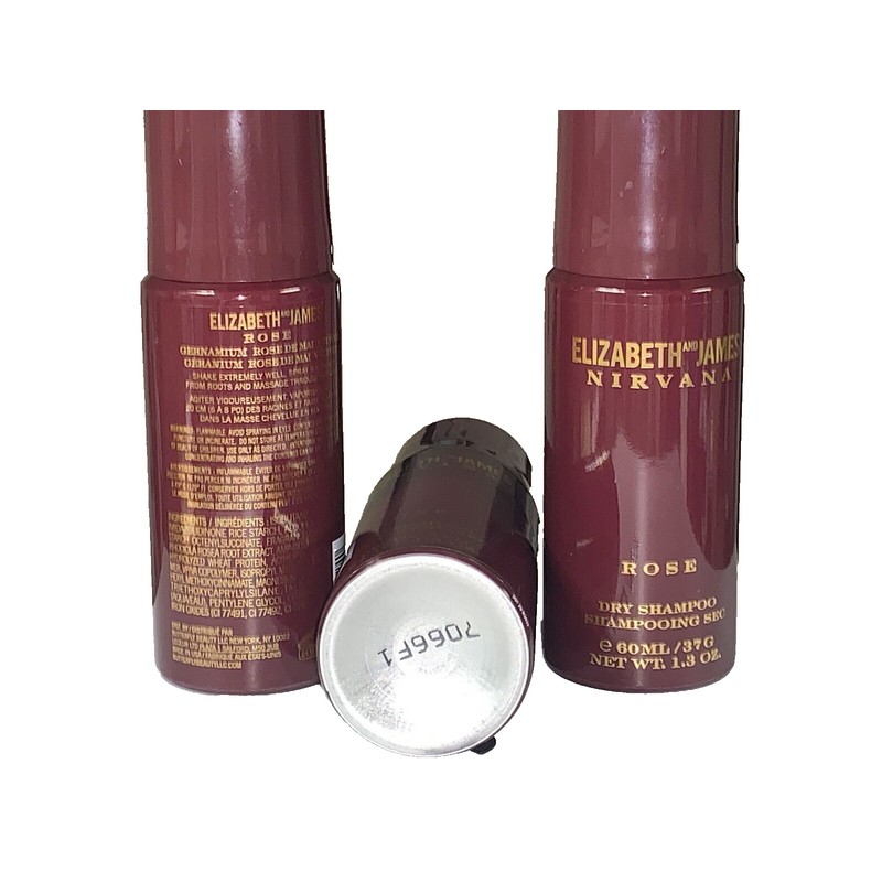 Elizabeth and James Nirvana ROSE Dry Shampoo 3 Pc