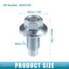 A ABSOPRO Jaguar XF 2013 2014 2015 2017 Oil Drain