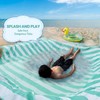 6.5 x 6.5 Feet Baby Beach Pool, 2-in-1 Toddler Paddling
