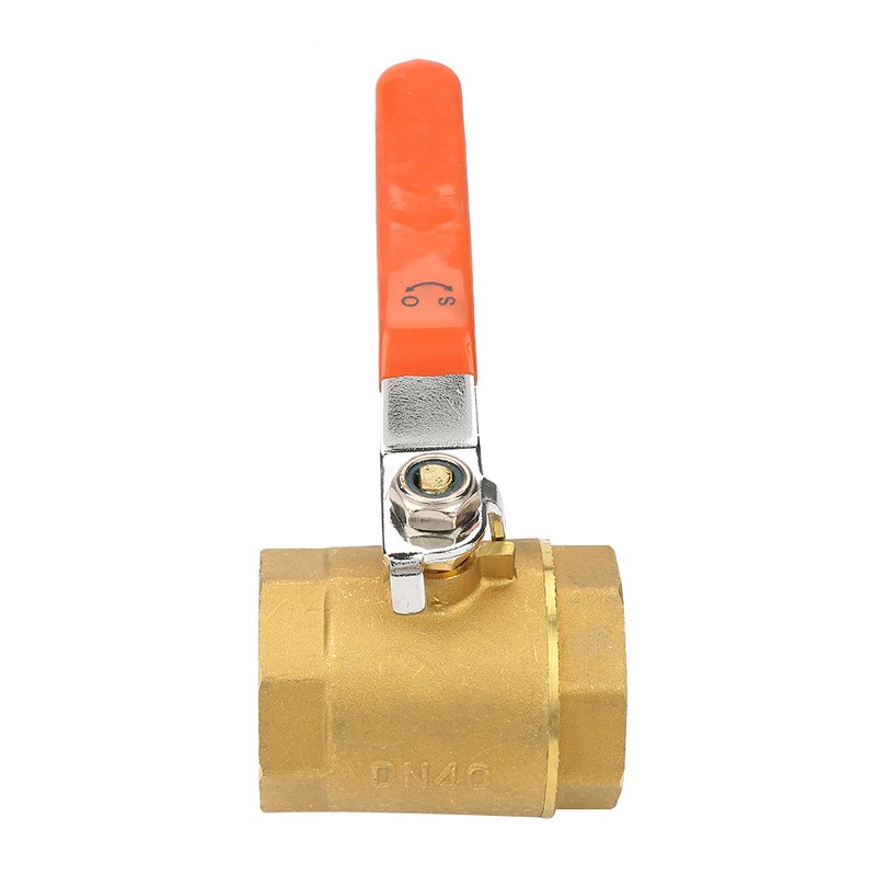 1pc DN40 1-1/2"BSP Brass Pipe Ball Valve 1.6MPa for Water